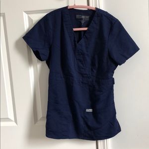 Grey’s Anatomy navy scrub top